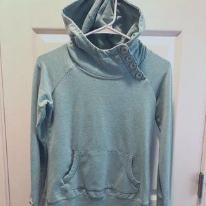 Garage Cowl Neck Hoodie, S